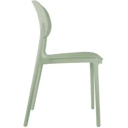Chaise colorée en polypropylène Cheer