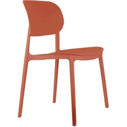 Chaise colorée en polypropylène Cheer