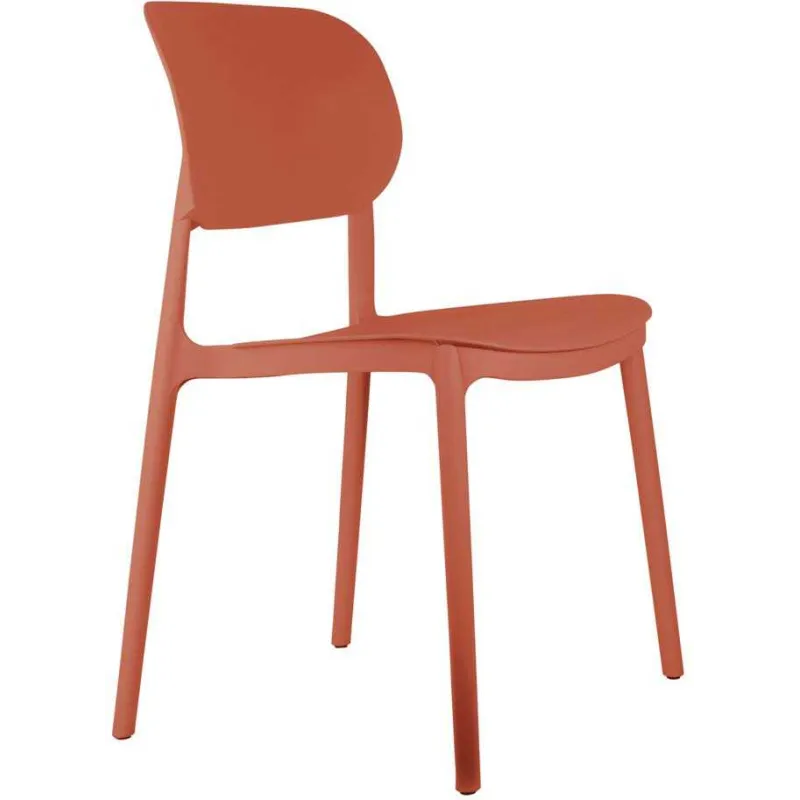 Chaise colorée en polypropylène Cheer