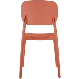 Chaise colorée en polypropylène Cheer
