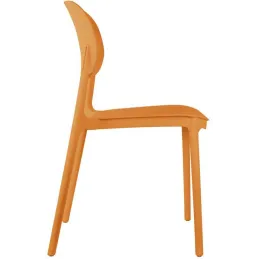 Chaise colorée en polypropylène Cheer