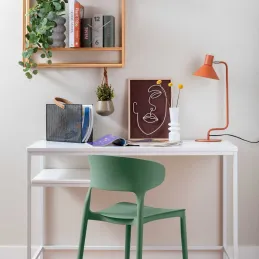 Fauteuil coloré en polypropylène Fain