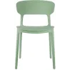 Fauteuil coloré en polypropylène Fain