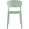 Fauteuil coloré en polypropylène Fain