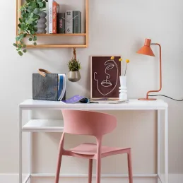 Fauteuil coloré en polypropylène Fain