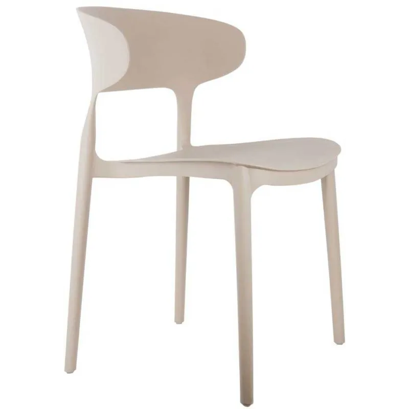 Fauteuil coloré en polypropylène Fain