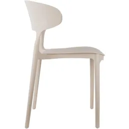 Fauteuil coloré en polypropylène Fain