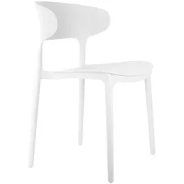 Fauteuil coloré en polypropylène Fain