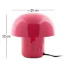 Lampe à poser en métal coloré Fat Mushroom Mini