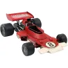 Voiture de course vintage en métal 28 x 16 x 8 cm