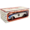 Voiture de sport vintage en métal 32 x 10.5 x 14 cm