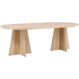 Table de repas ovale Bootcut