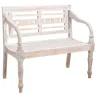 Banc 2 places en acajou