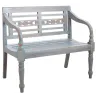 Banc 2 places en acajou