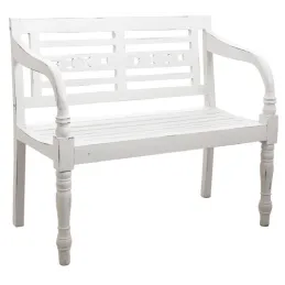 Banc 2 places en acajou