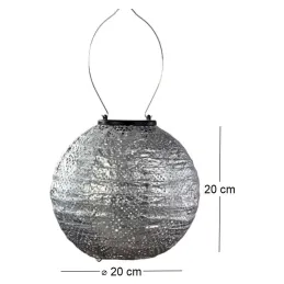 Lanterne solaire Round 20 cm