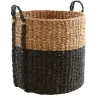 Cache-pot ronds en jonc de mer (Lot de 3)