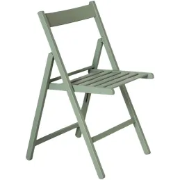 Chaise pliante en bois