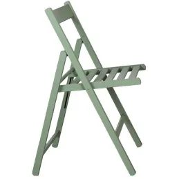 Chaise pliante en bois