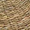Pouf carré en jonc de mer naturel