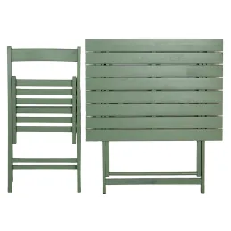 Chaise pliante en bois