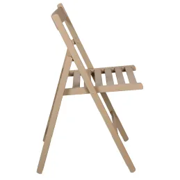Chaise pliante en bois