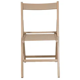Chaise pliante en bois