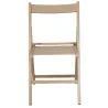Chaise pliante en bois