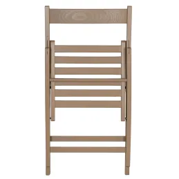 Chaise pliante en bois