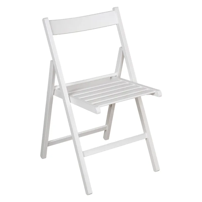Chaise pliante en bois