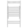 Chaise pliante en bois