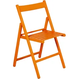 Chaise pliante en bois