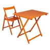 Chaise pliante en bois