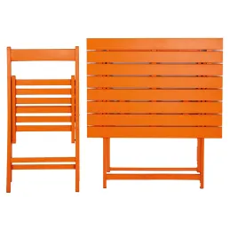 Chaise pliante en bois