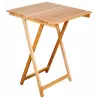 Table pliante 60 x 60 cm en bois
