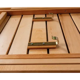 Table pliante 60 x 60 cm en bois