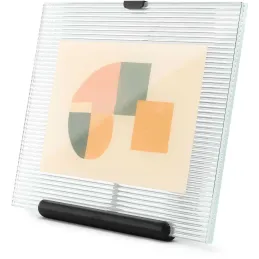 Cadre photo en zinc et verre Flute