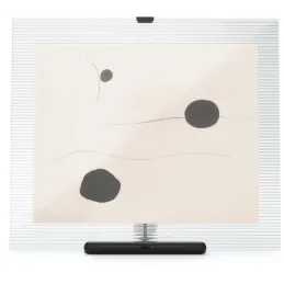 Cadre photo en zinc et verre Flute