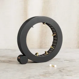 Support à bijoux en bois et velours Ferris
