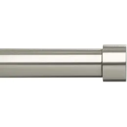 Tringle à rideaux en métal nickel Cappa