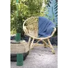 Fauteuil en rotin naturel Tengah