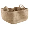 Corbeilles de rangement en jute naturelle (Lot de 3)