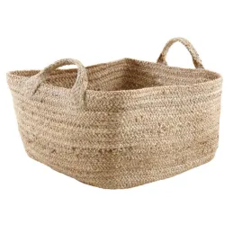 Corbeilles de rangement en jute naturelle (Lot de 3)