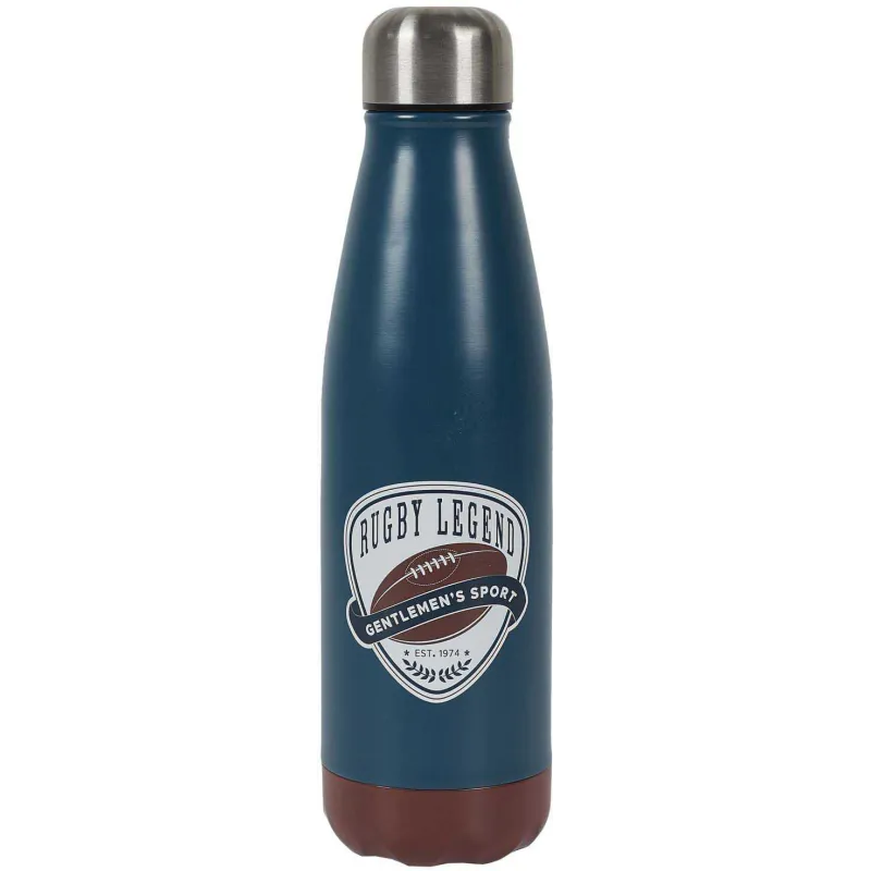 Bouteille isotherme en inox Rugby