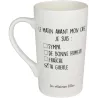 Mug humoristique en porcelaine XXL