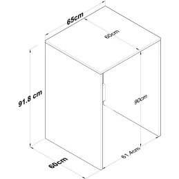 Meuble pour machine à laver Minimal