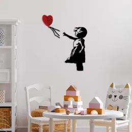 Décoration murale en métal