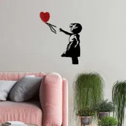 Décoration murale en métal
