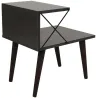 Table de chevet sur 2 niveaux Cross