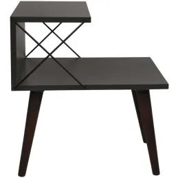 Table de chevet sur 2 niveaux Cross